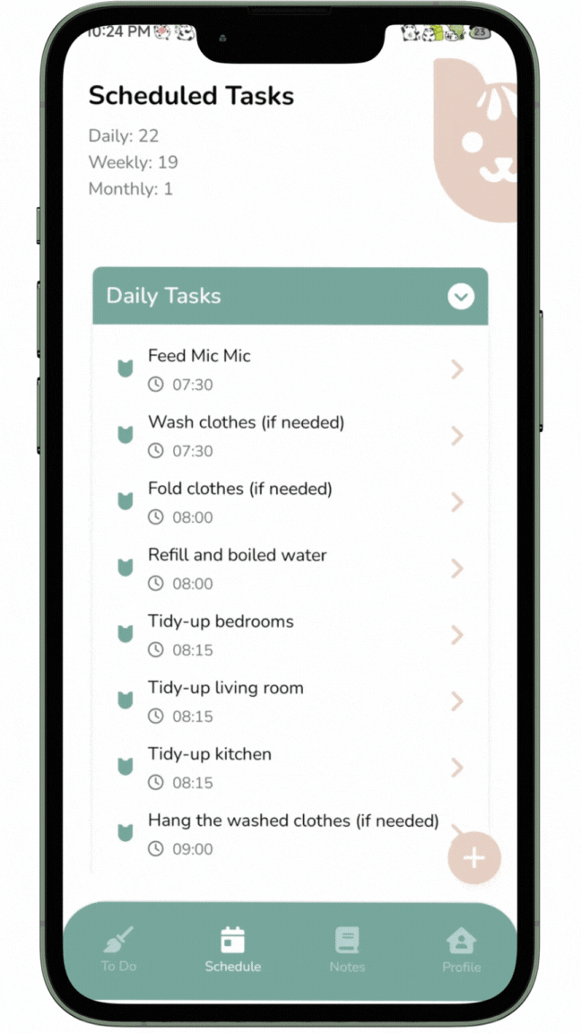HelperTask App Screenshot